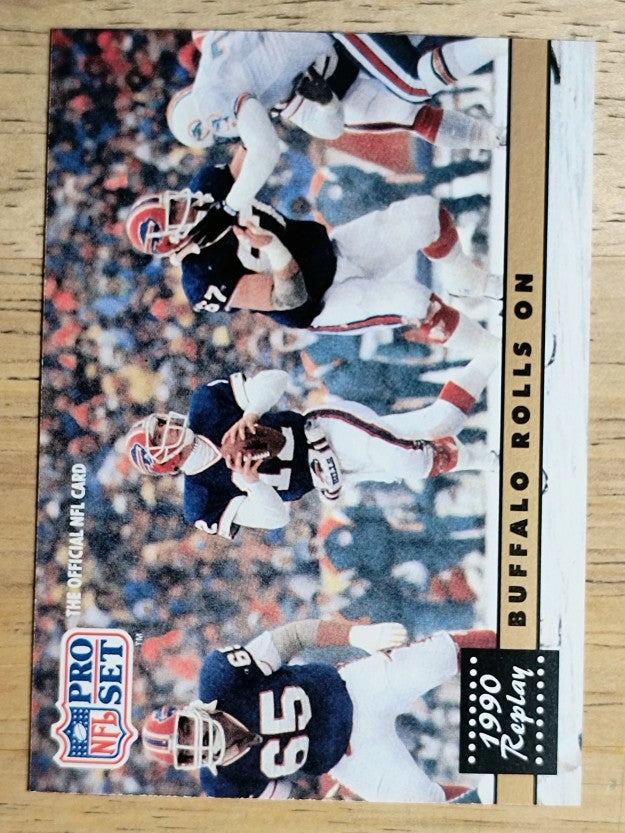 1991 Pro Set #341A Highest Scoring REP/NFLPA logo on back