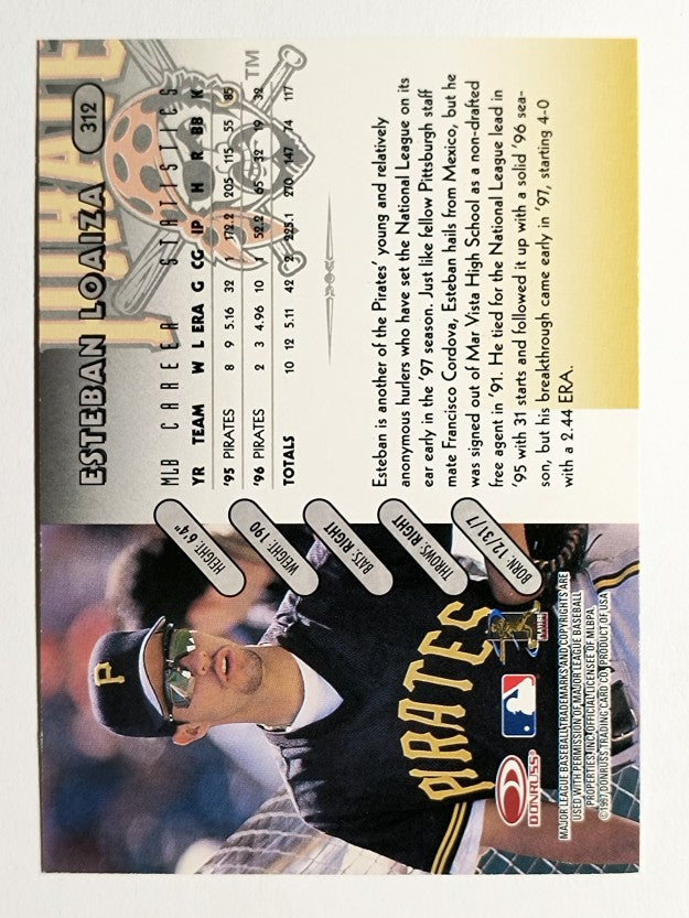 1997 Donruss #312 Esteban Loaiza