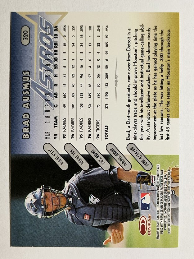 1997 Donruss #320 Brad Ausmus