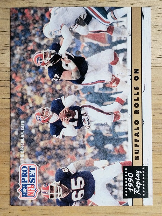 1991 Pro Set #341A Highest Scoring REP/NFLPA logo on back