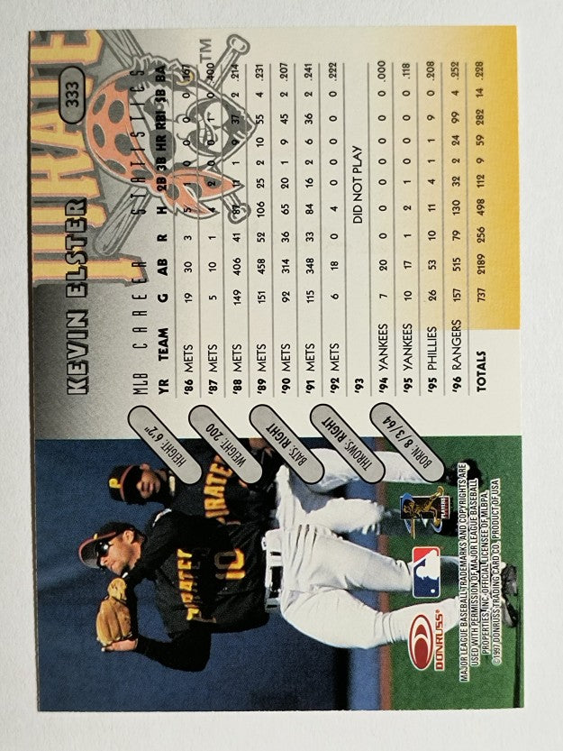 1997 Donruss #333 Kevin Elster