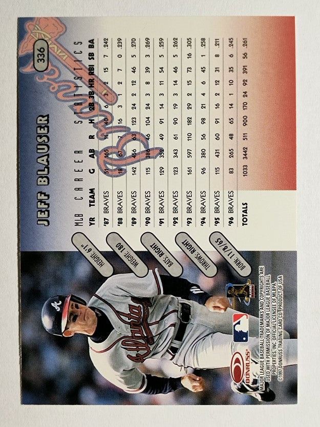 1997 Donruss #336 Jeff Blauser