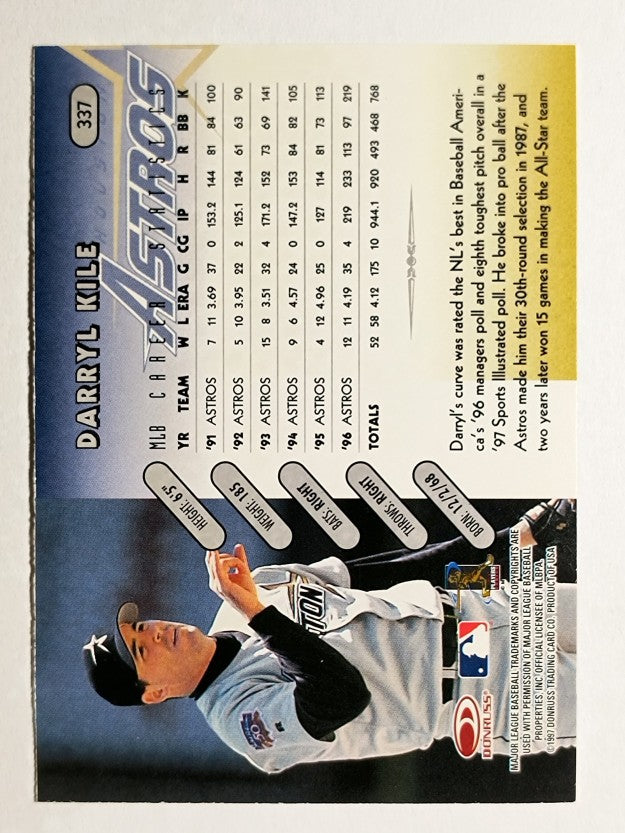 1997 Donruss #337 Darryl Kile