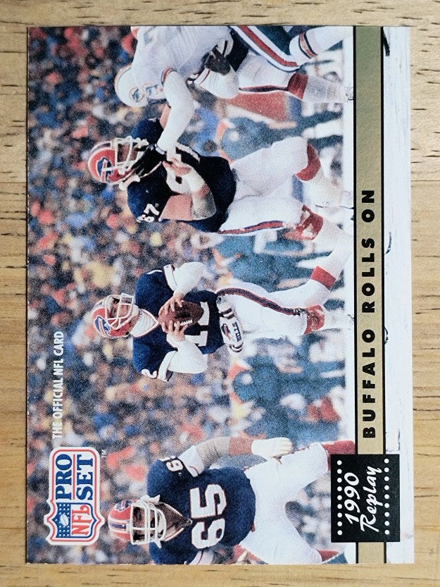 1991 Pro Set #341A Highest Scoring REP/NFLPA logo on back