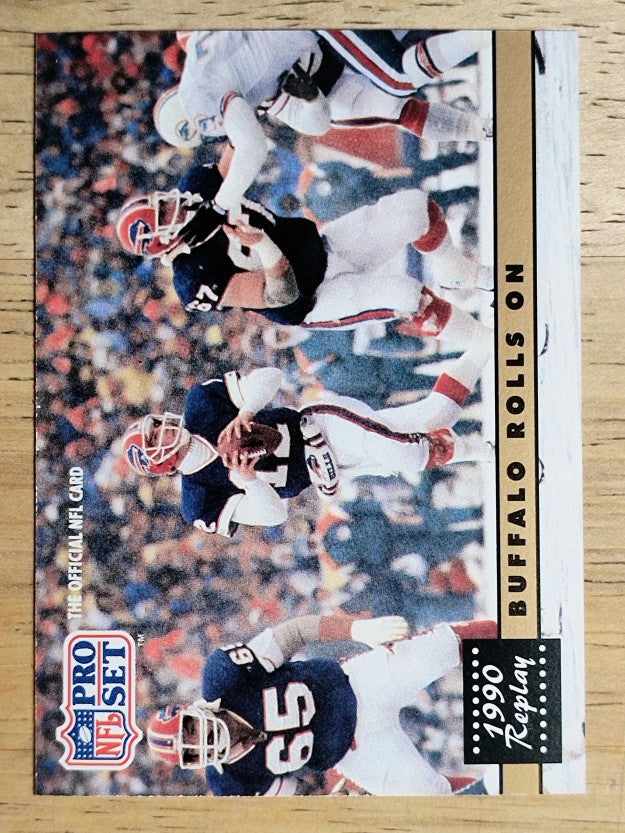 1991 Pro Set #341A Highest Scoring REP/NFLPA logo on back