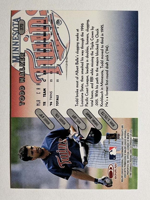 1997 Donruss #372 Todd Walker