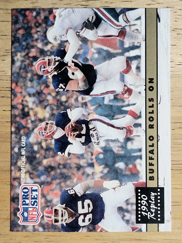 1991 Pro Set #341A Highest Scoring REP/NFLPA logo on back