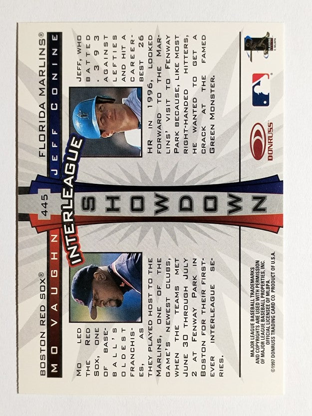 1997 Donruss #445 M.Vaughn/J.Conine IS