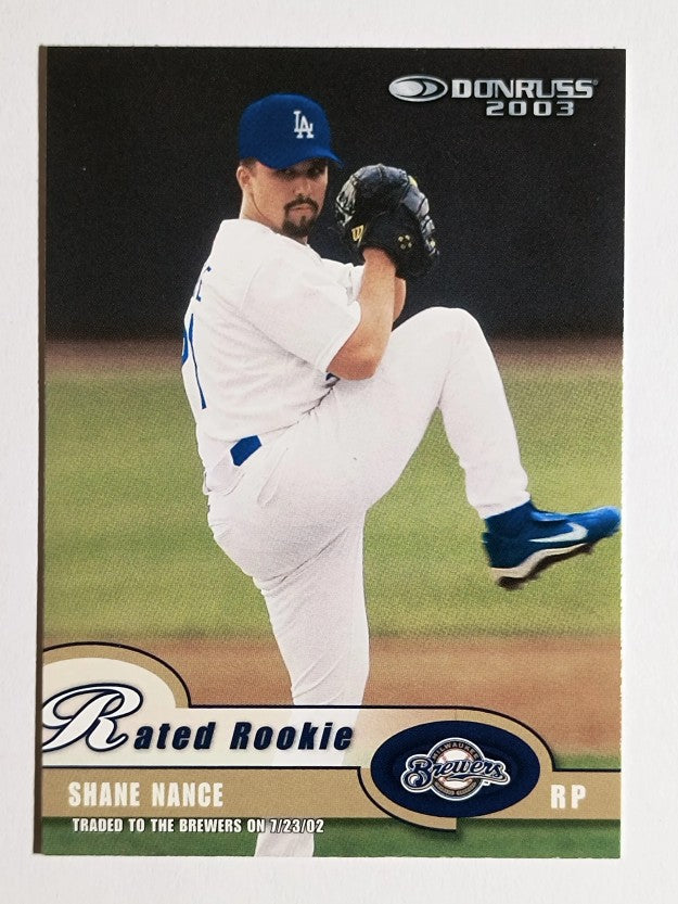 2003 Donruss #31 Shane Nance RR