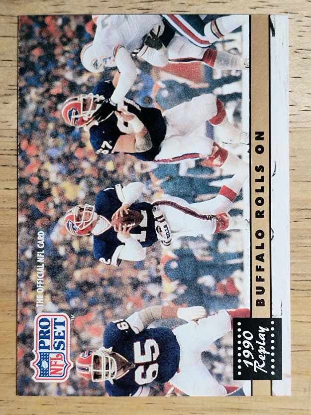 1991 Pro Set #341A Highest Scoring REP/NFLPA logo on back