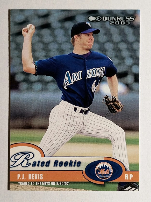 2003 Donruss #43 P.J. Bevis RR