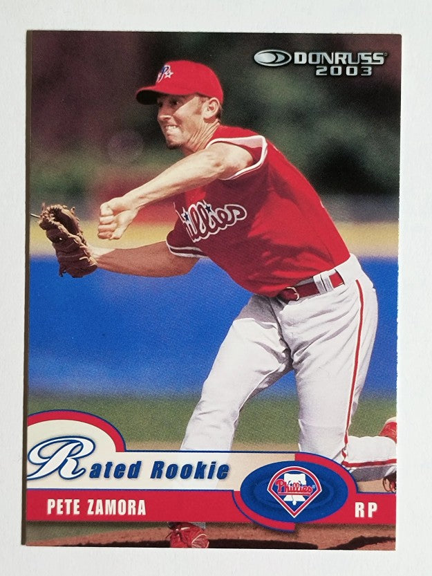 2003 Donruss #50 Pete Zamora RR