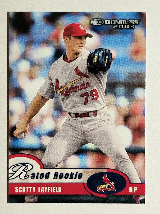 2003 Donruss #60 Scotty Layfield RR