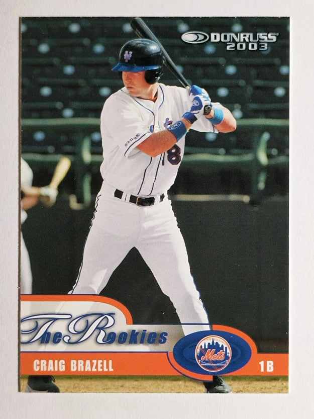 2003 Donruss Rookies #22 Craig Brazell RC