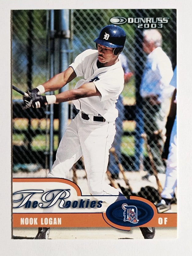 2003 Donruss Rookies #58 Nook Logan RC