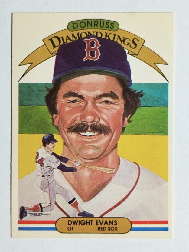 1982 Donruss #7 Dwight Evans DK
