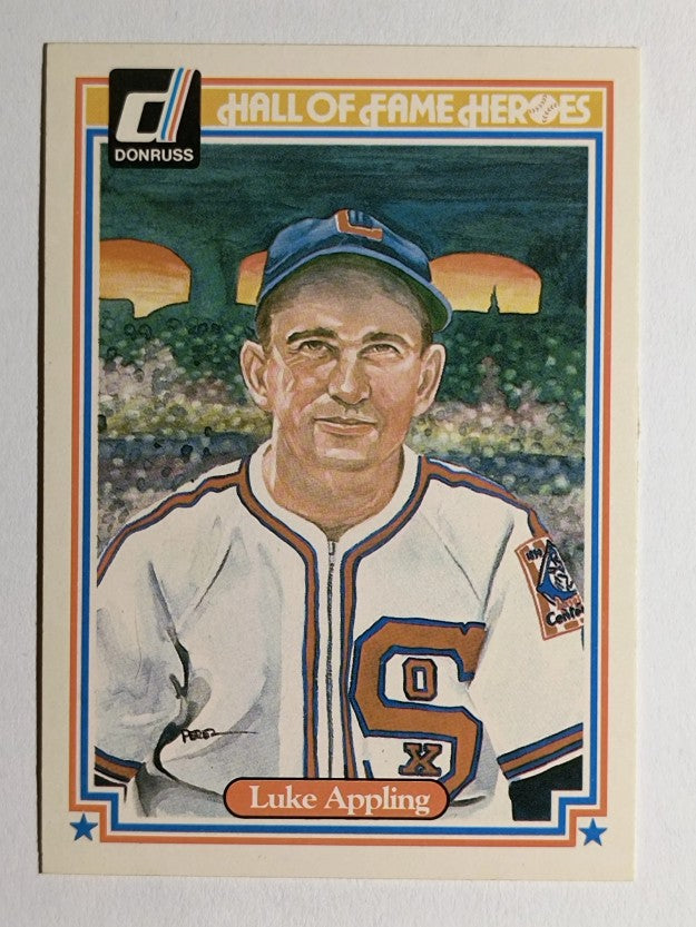 1983 Donruss HOF Heroes #8 Luke Appling