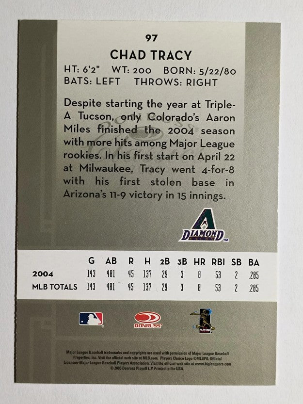 2005 Donruss Classics #97 Chad Tracy