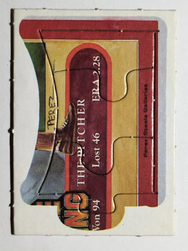 1982 Donruss Babe Ruth Puzzle #61 Ruth Puzzle 61-63