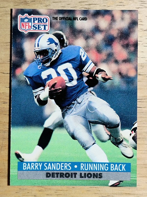 1991 Pro Set #502 Barry Sanders