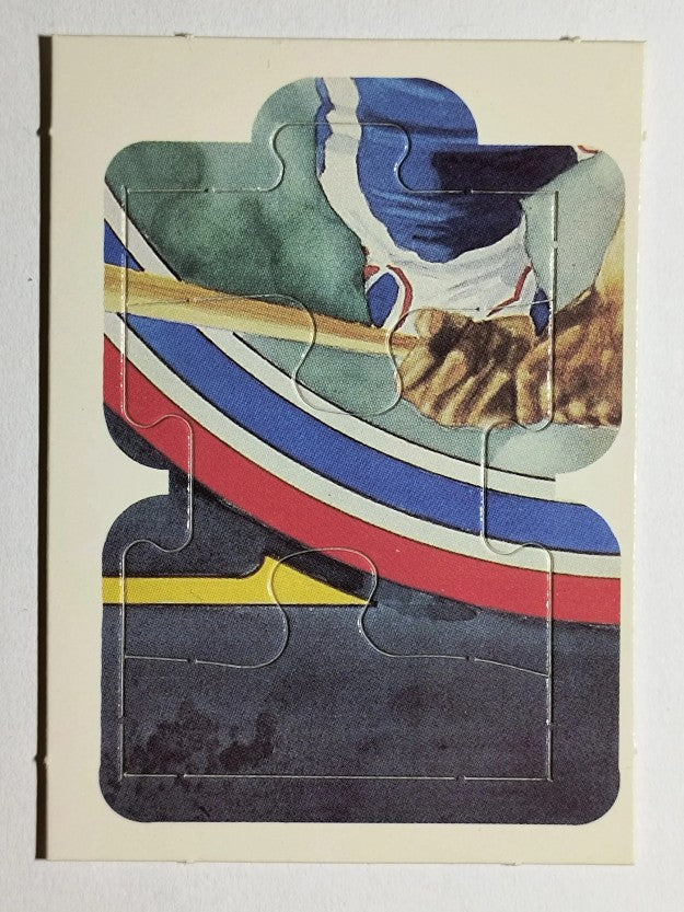 1986 Donruss Hank Aaron Puzzle #19 Aaron Puzzle 19-21