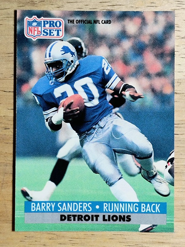 1991 Pro Set #502 Barry Sanders