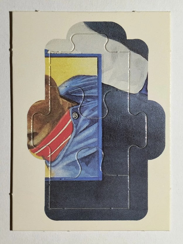 1986 Donruss Hank Aaron Puzzle #46 Aaron Puzzle 46-48