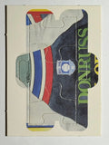 1986 Donruss Hank Aaron Puzzle #49 Aaron Puzzle 49-51
