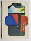 1987 Donruss Roberto Clemente Puzzle #28 Clemente Puzzle 28-30