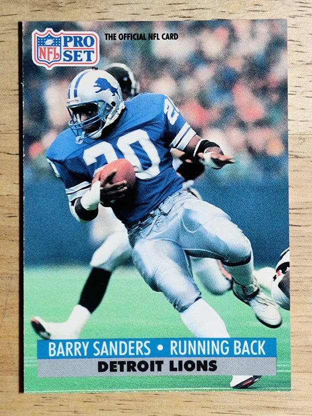 1991 Pro Set #502 Barry Sanders