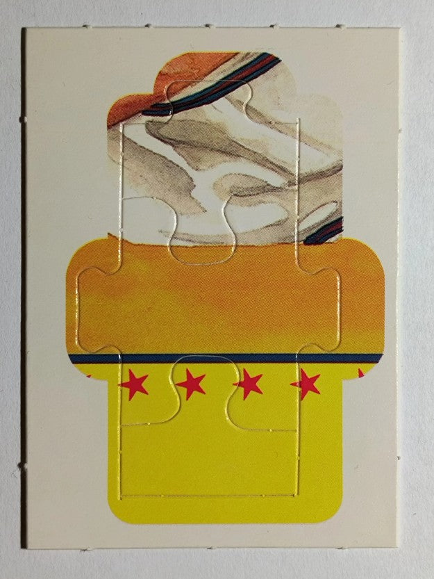 1989 Donruss Warren Spahn Puzzle #28 Spahn Puzzle 28-30