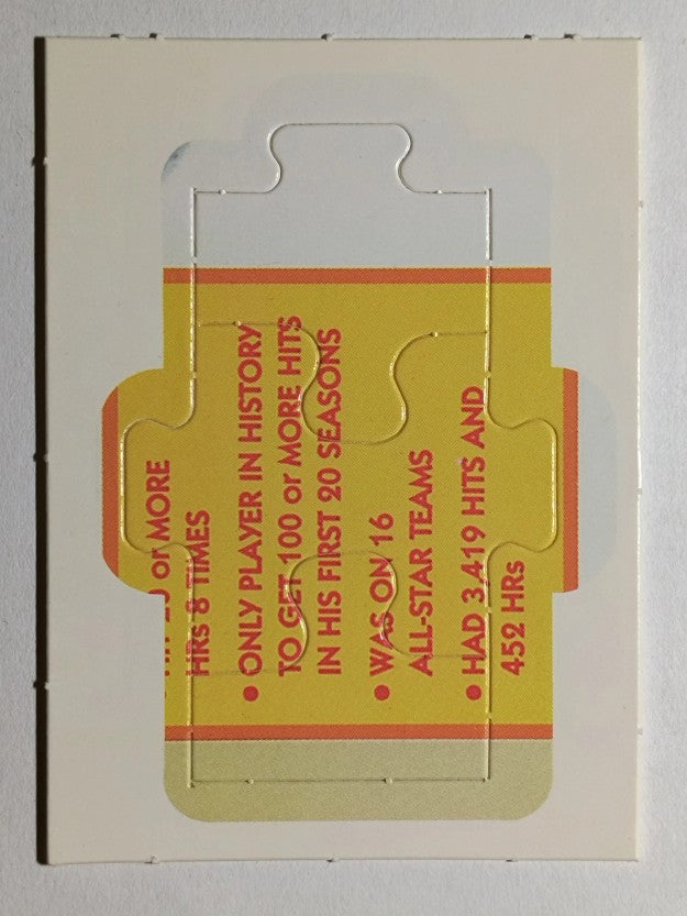 1990 Donruss Carl Yastrzemski Puzzle #46 Yastrzemski Puzzle 46-48