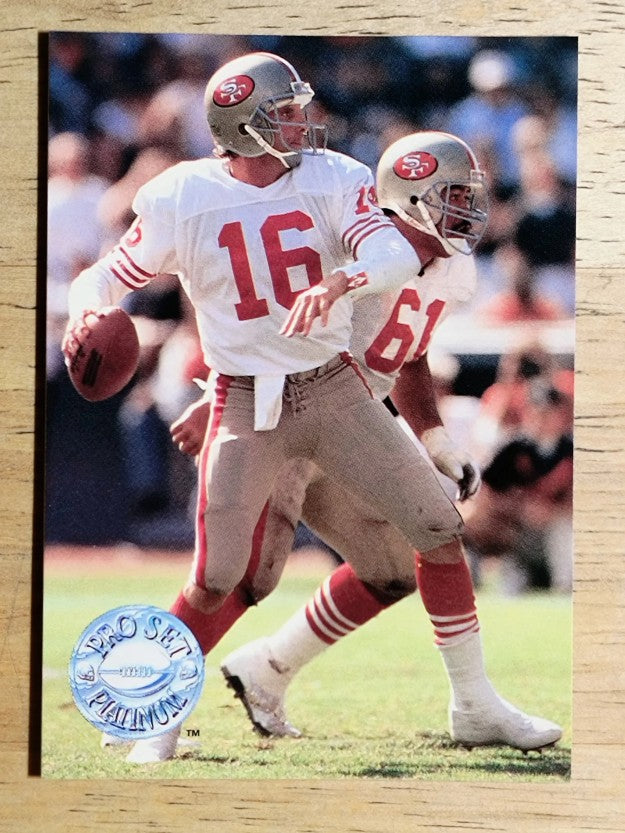 1991 Pro Set Platinum #139 Joe Montana PP