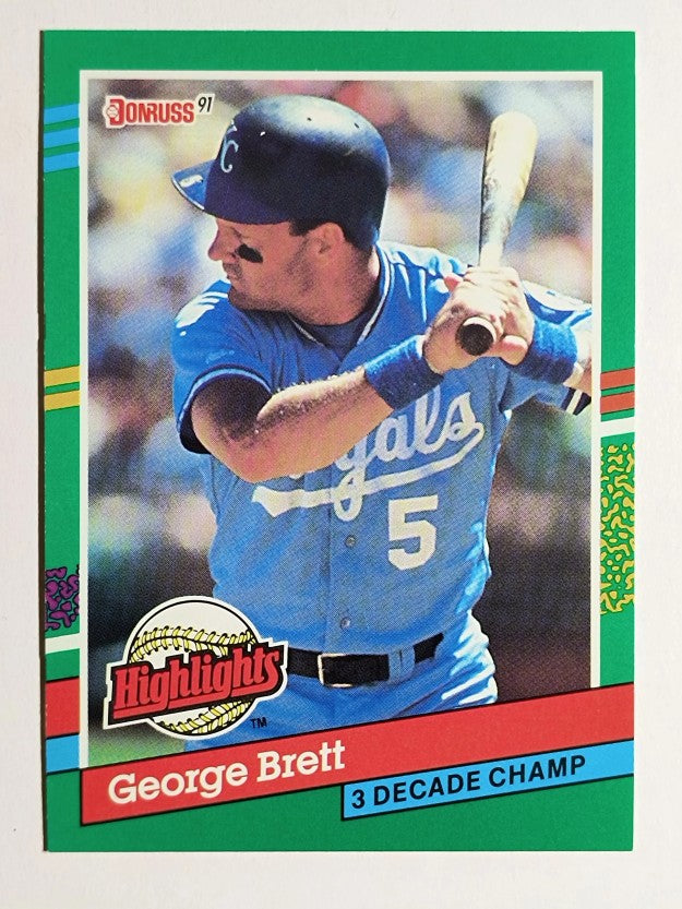 1991 Donruss Bonus Cards #BC19 George Brett