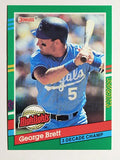 1991 Donruss Bonus Cards #BC19 George Brett