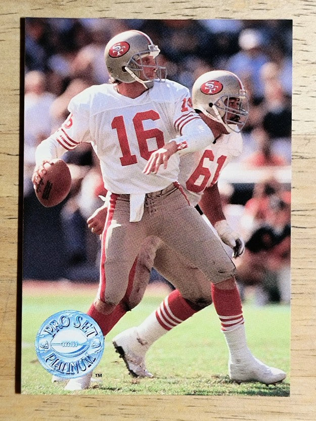1991 Pro Set Platinum #139 Joe Montana PP