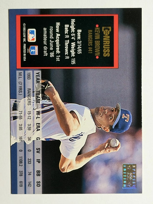 1994 Donruss Special Edition #22 Kevin Brown