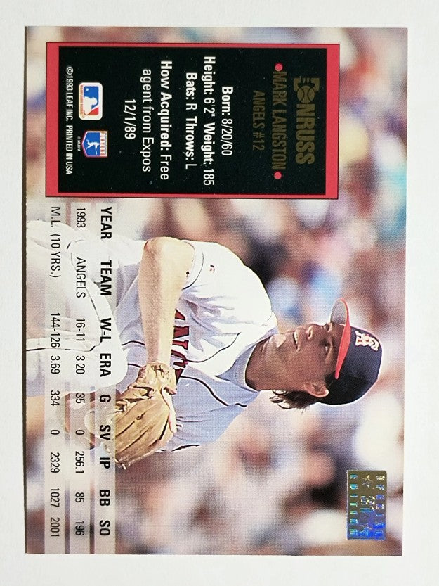 1994 Donruss Special Edition #31 Mark Langston