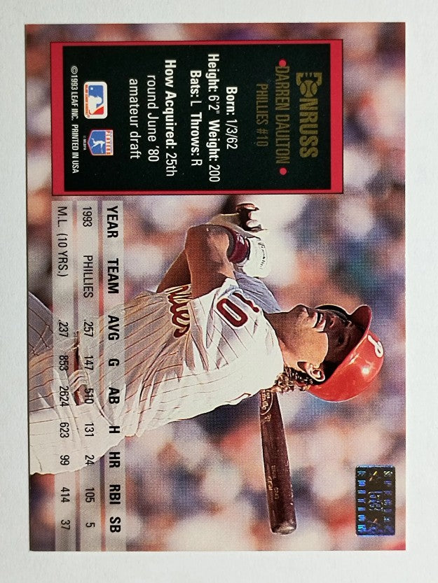 1994 Donruss Special Edition #53 Darren Daulton