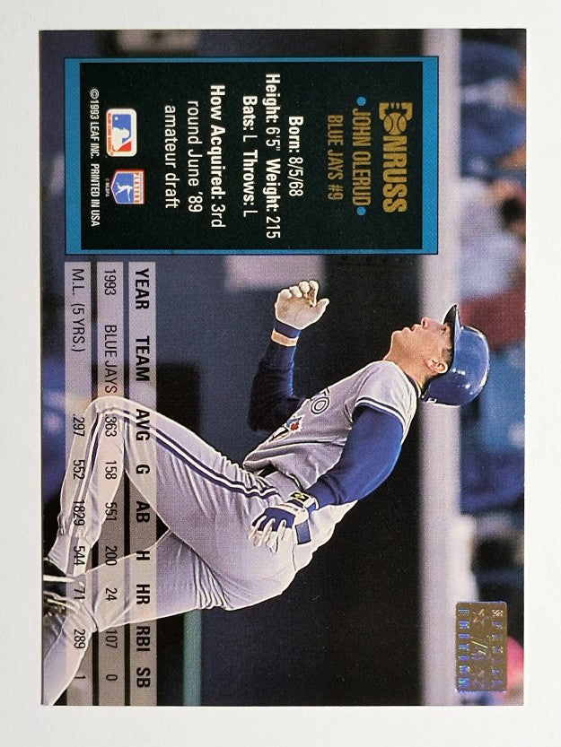 1994 Donruss Special Edition #74 John Olerud