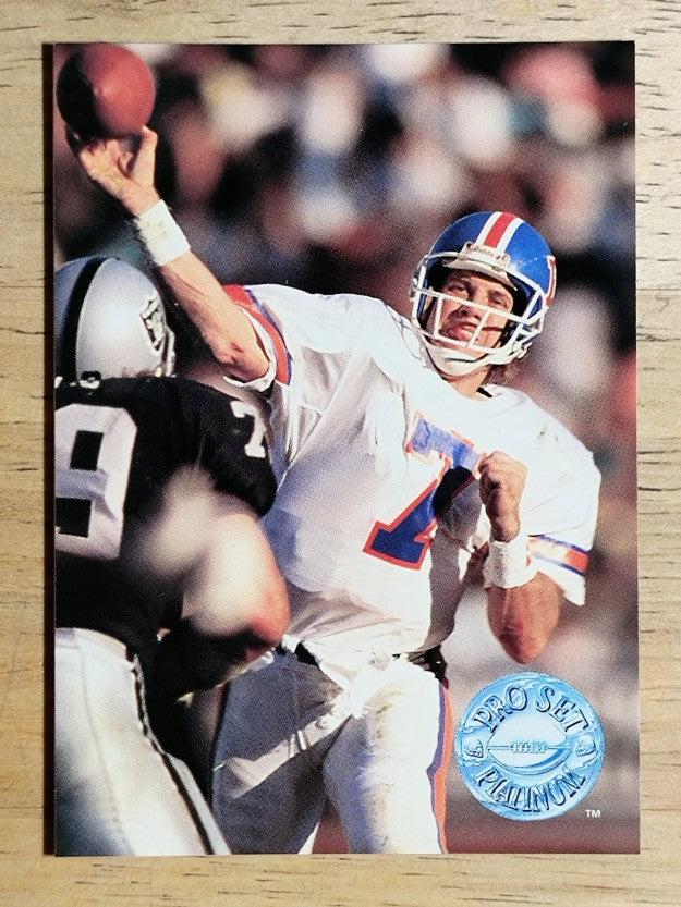 1991 Pro Set Platinum #28 John Elway
