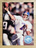 1991 Pro Set Platinum #28 John Elway