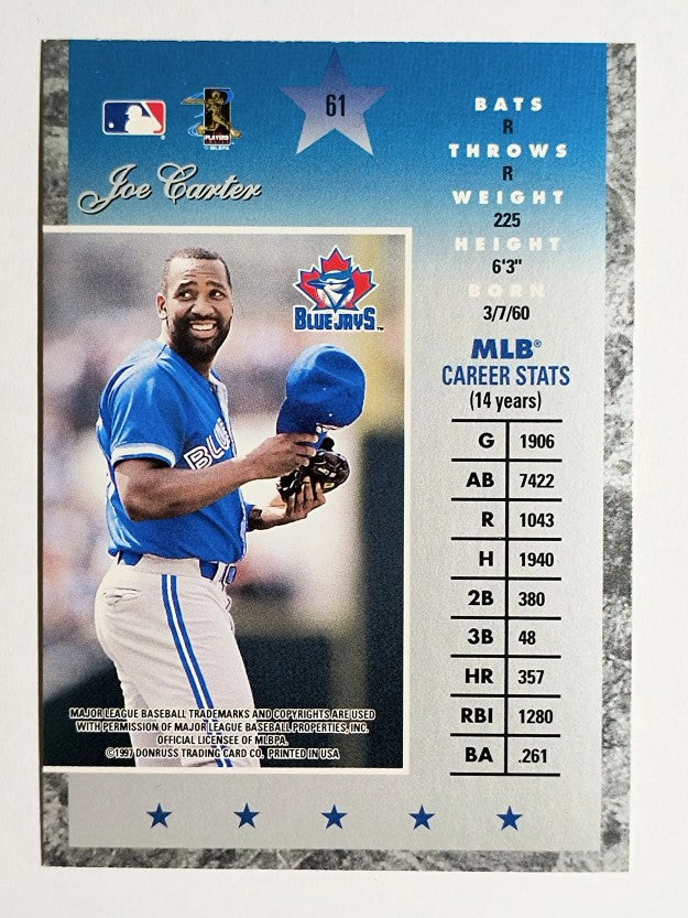 1997 Donruss Elite #61 Joe Carter