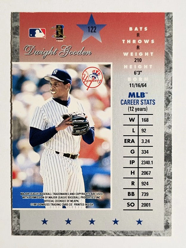 1997 Donruss Elite #122 Dwight Gooden