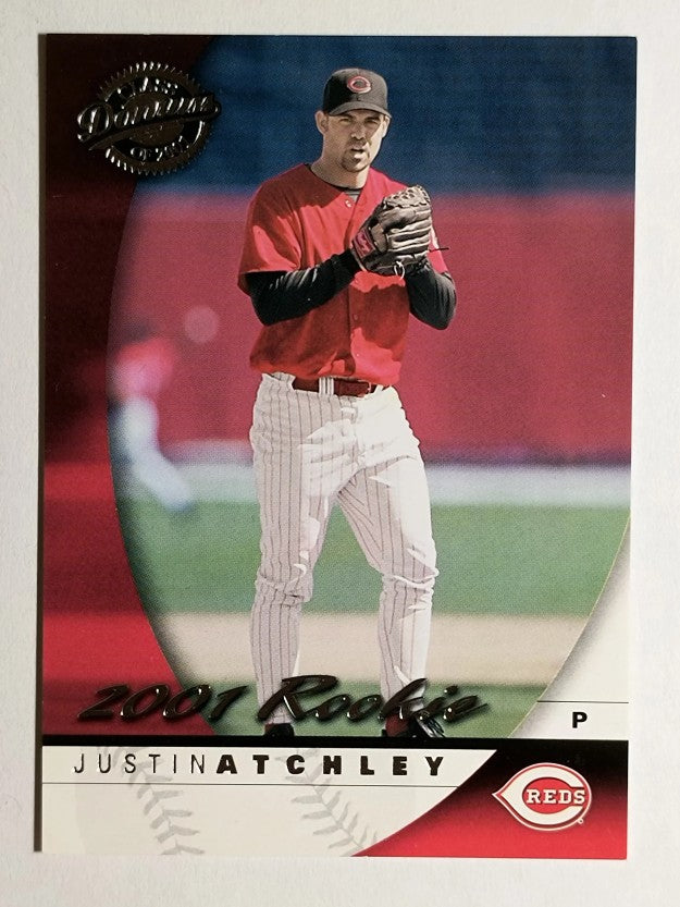 2001 Donruss Class of 2001 #128 Justin Atchley/1875 RC (NM)