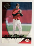 2001 Donruss Class of 2001 #128 Justin Atchley/1875 RC (NM)
