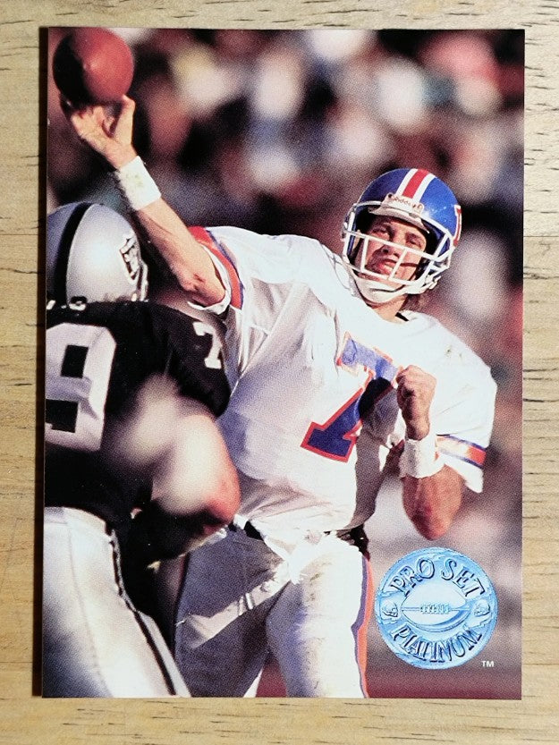 1991 Pro Set Platinum #28 John Elway