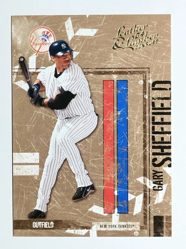2004 Leather and Lumber #98 Gary Sheffield