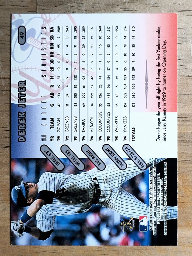 1997 Donruss #49 Derek Jeter