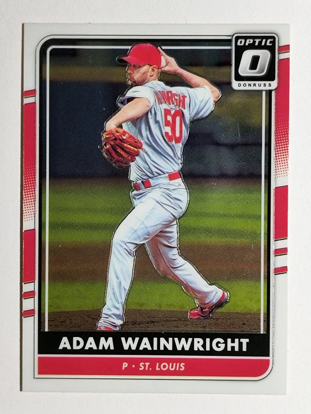 2016 Donruss Optic #102 Adam Wainwright